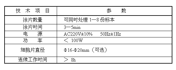 液基薄層細胞涂片機B6C技術參數